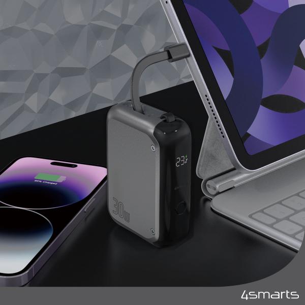 4smarts 540699 batteria portatile 10000 mAh Grigio