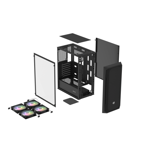 FURY Shobo SH4F RGB Midi Tower Nero