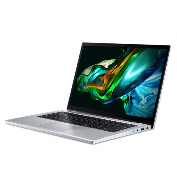 Acer Aspire 3 Spin 14 A3SP14-31PT-310V Intel Core i3 i3-N305 Ibrido (2 in 1) 35,6 cm (14") Touch screen WUXGA 8 GB LPDDR5-SDRAM 512 GB SSD Wi-Fi 6 (802.11ax) Windows 11 Home Argento