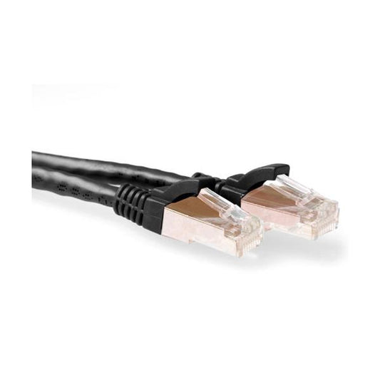 ACT Fb6902 cavo di rete Nero 2 m Cat6a