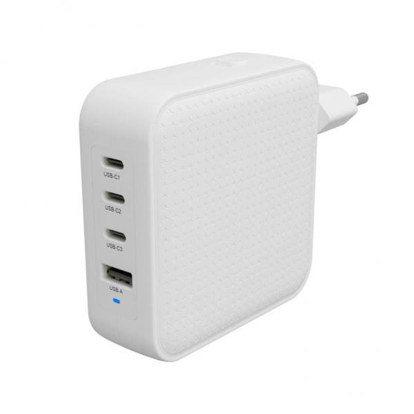 HYPER HJ1002WHWWGL Caricabatterie per dispositivi mobili Computer portatile, Smartphone, Tablet Bianco AC Ricarica rapida Interno