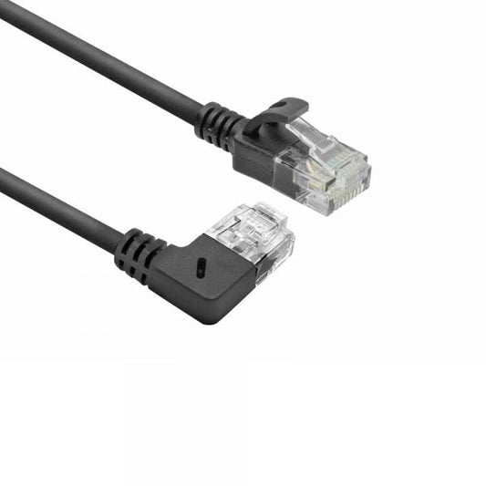 ACT DC2930 cavo di rete Nero 0,15 m Cat6a U/UTP (UTP)