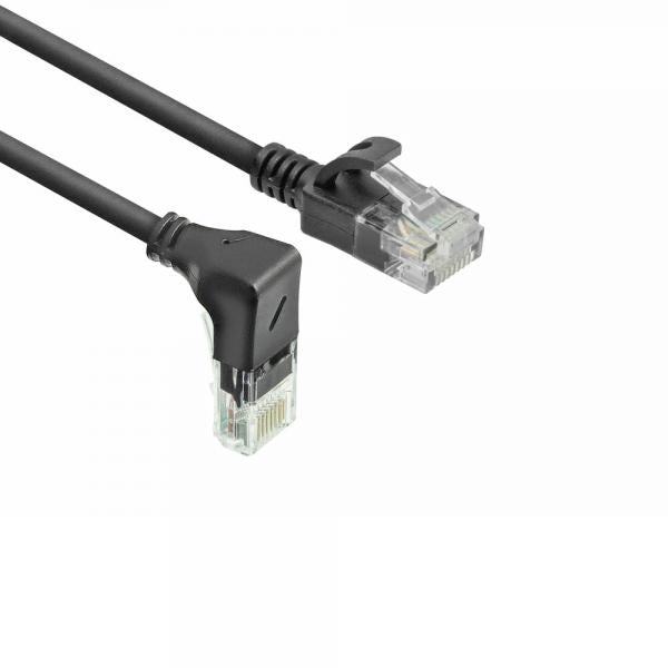 ACT DC3930 cavo di rete Nero 0,15 m Cat6a U/UTP (UTP)