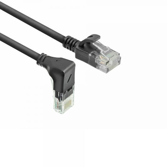 ACT DC3952 cavo di rete Nero 0,25 m Cat6a U/UTP (UTP)