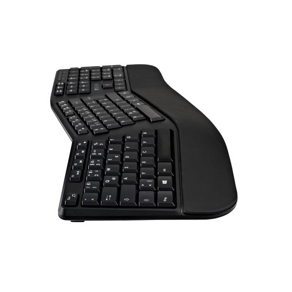 V7 Combinazione tastiera e mouse ergonomici bluetooth CKW500BTDE di - Configurazione Regno Unito