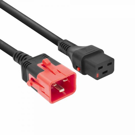 ACT PL0002 cavo di alimentazione Nero 2 m Accoppiatore C19 Accoppiatore C20