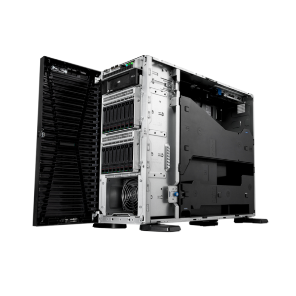 HPE ProLiant ML110 Gen11 4510 12-core 1P 64GB-R MR408i-o 8SFF 2x480GB SSD 2x1000W RPS EU Server (SMART CHOICE PROLIANT ML110 G11 - 4510 12-CORE 1P 64GB-R MR408I-O)