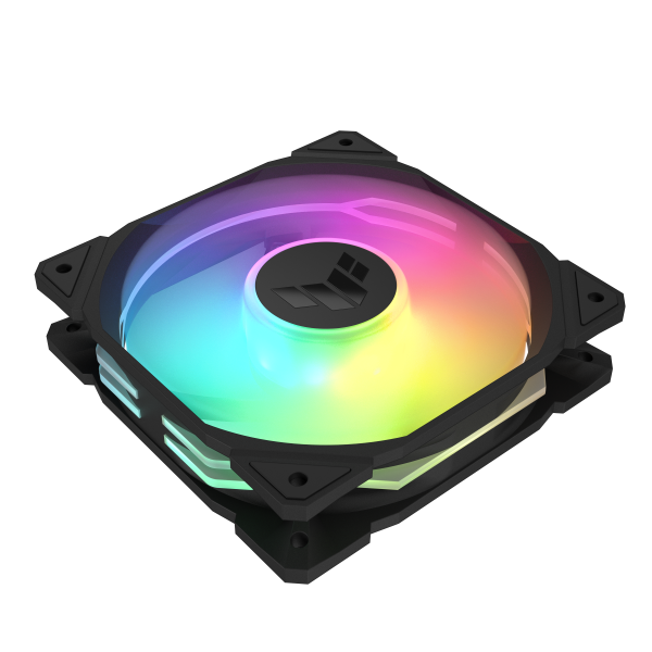 ASUS TUF Gaming TR120 ARGB Reverse Fan - Single Pack Case per computer Ventilatore 12 cm Nero