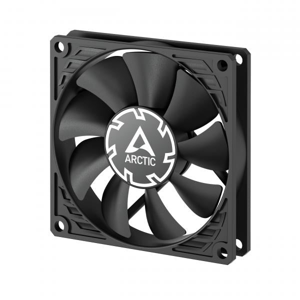 ARCTIC P8 Slim PWM PST Case per computer Ventilatore 8 cm Nero 1 pz (ARCTIC P8 Slim 8cm PWM PST Case Fan w/ Cable Splitter, Black, Fluid Dynamic, 300-3000 RPM)