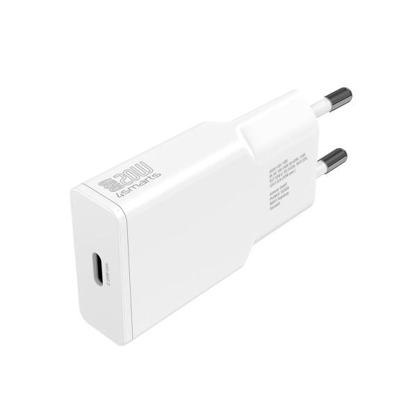 4smarts PDPlug Slim Smartphone, Tablet Bianco AC Ricarica rapida Interno