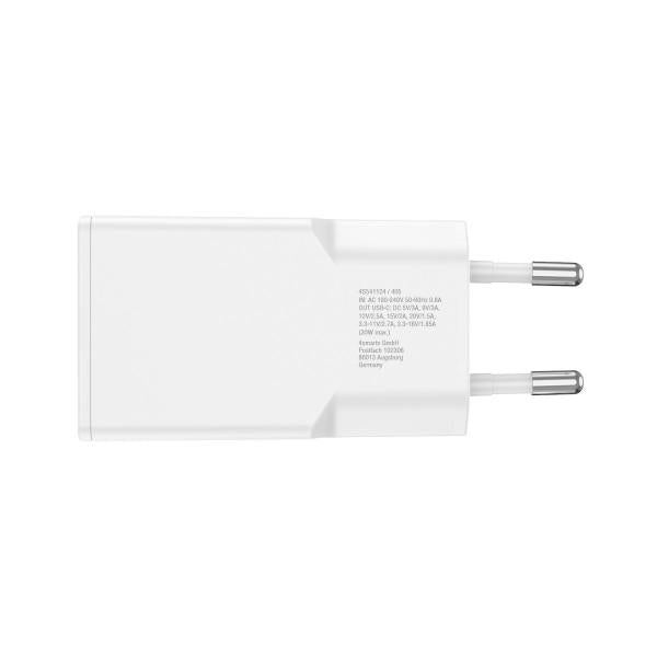 4smarts 541124 Caricabatterie per dispositivi mobili Smartphone Bianco AC Ricarica rapida Interno