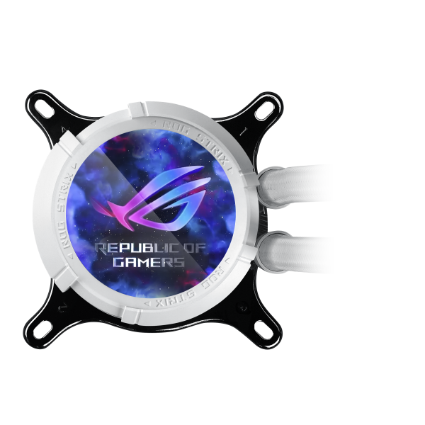 ASUS ROG Strix LC III 360 ARGB White Edition Case per computer Raffreddatore di liquidi tutto in uno 12 cm Bianco