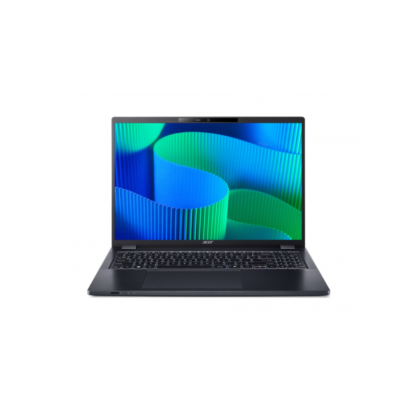 Acer TravelMate P4 TMP416-53-TCO-747D Intel Core Ultra 7 155U Computer portatile 40,6 cm (16") WUXGA 32 GB DDR5-SDRAM 1 TB SSD Wi-Fi 6E (802.11ax) Windows 11 Pro Blu