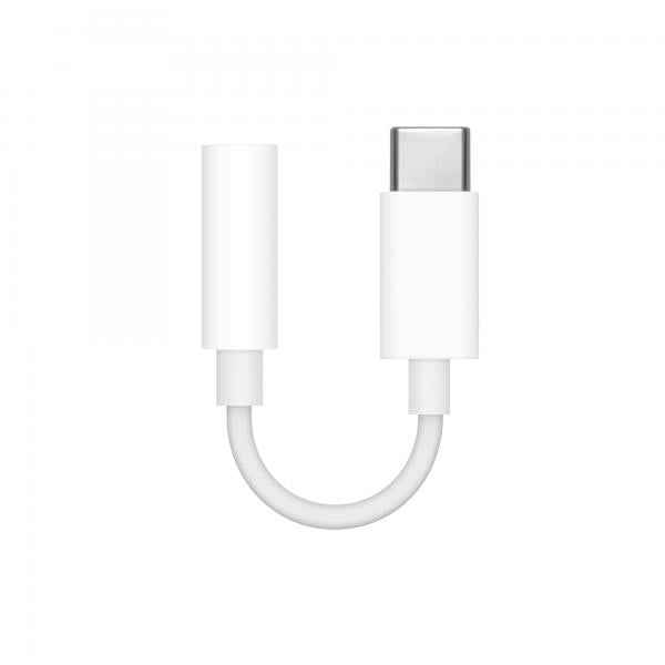 Apple MW2Q3ZM/A adattatore per inversione del genere dei cavi USB-C 3.5mm Bianco