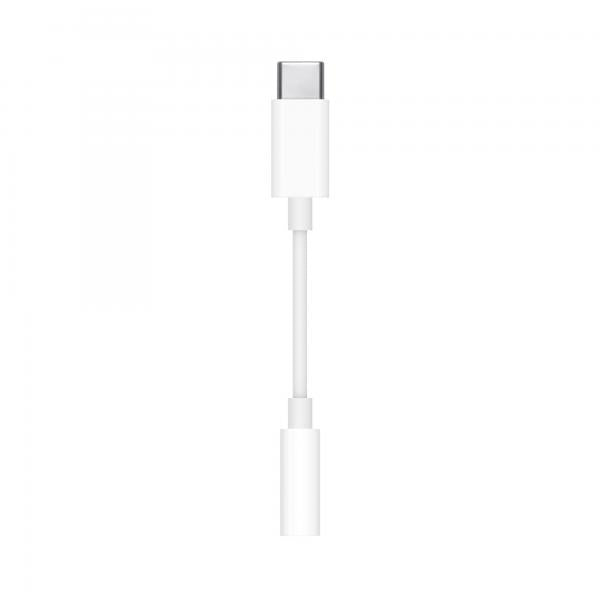 Apple MW2Q3ZM/A adattatore per inversione del genere dei cavi USB-C 3.5mm Bianco