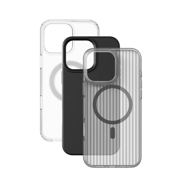 4smarts 541190 mobile phone starter kit Nero, Grigio, Trasparente, Bianco