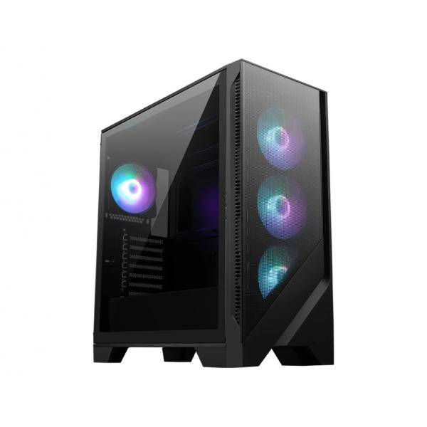 MSI MAG FORGE 321R AIRFLOW computer case Midi Tower Nero, Trasparente (Case MAG Forge 321R Airflow)