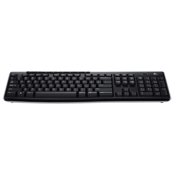 Logitech K270 tastiera RF Wireless QWERTZ Svizzere Nero