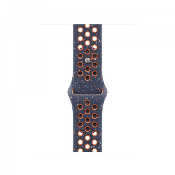 Apple MYJX3ZM/A accessorio indossabile intelligente Band Blu, Arancione Fluoroelastomero