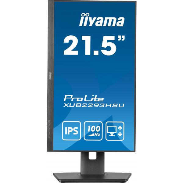 iiyama ProLite XUB2293HSU-B7 Monitor PC 54,6 cm (21.5") 1920 x 1080 Pixel Full HD LED Nero