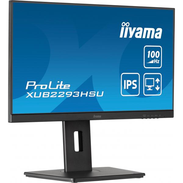iiyama ProLite XUB2293HSU-B7 Monitor PC 54,6 cm (21.5") 1920 x 1080 Pixel Full HD LED Nero