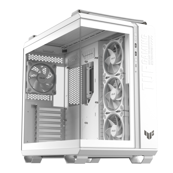 ASUS TUF GAMING GT502 Horizon TG ARGB White Midi Tower Bianco