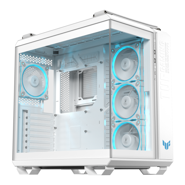 ASUS TUF GAMING GT502 Horizon TG ARGB White Midi Tower Bianco