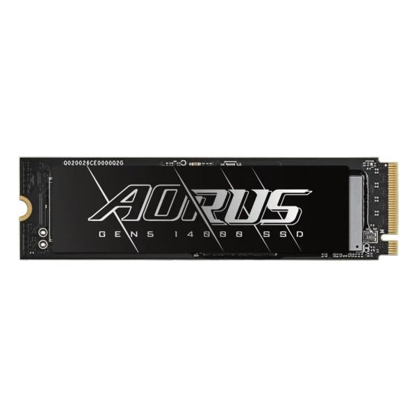 GIGABYTE AORUS Gen5 14000 SSD 2 TB M.2 PCI Express 5.0 NVMe 3D TLC NAND (AORUS Gen5 14000 - 2 TB - SSD - PCI Ex)