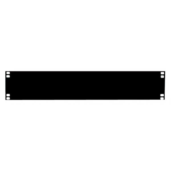 Apranet 19" Blind Cover Panel 1U Black