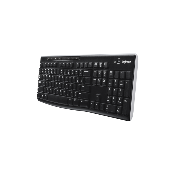Logitech K270 tastiera RF Wireless QWERTY Inglese Nero