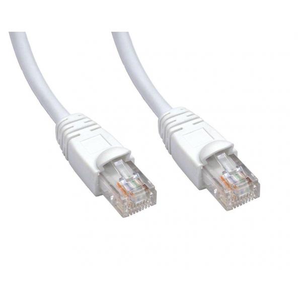 5m Snagless Cat5e Patch Cable - White