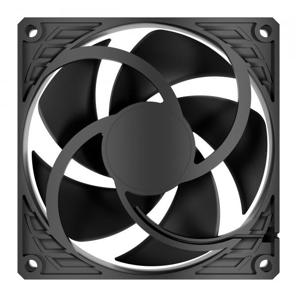 ARCTIC P9 Max Case per computer Ventilatore 9,2 cm Nero 1 pz (ARCTIC P9 Max High-Speed 9.2cm PWM Case Fan, Pressure Optimised, Black, Fluid Dynamic, 450-4300 RPM, 0dB Mode)