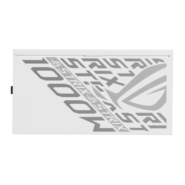 ASUS ROG -STRIX-1000P-GAMING-WHITE alimentatore per computer 1000 W 20+4 pin ATX ATX Bianco (Asus ROG Strix 1000W Platinum White Edition PSU, Fully Modular, 80+ Platinum, ATX 3.1, PCIe 5.0, GaN MOSFE