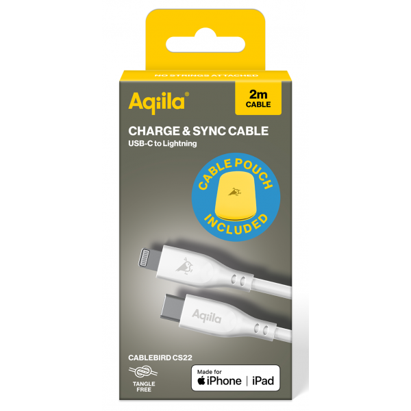 Aqiila Cablebird CS12 2 m Bianco
