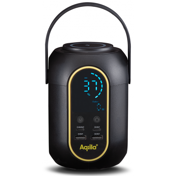 Aqiila Powerbird S140 Ioni di Litio 54000 mAh Carica wireless Nero