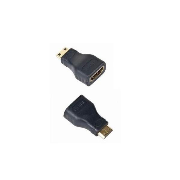 Gembird A-HDMI-FC cable gender changer mini-HDMI Nero