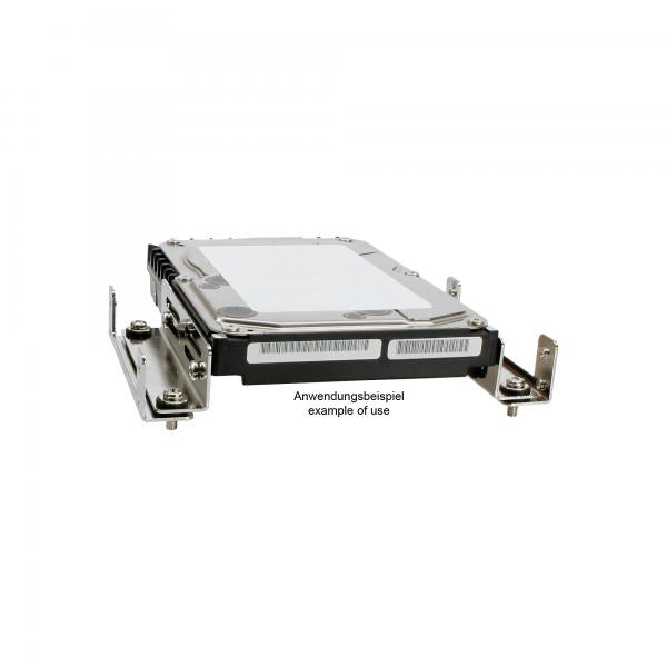 InLine Adattatore antivibr. mont. Hard Disk da 3,5" in Slot Bay 5,25", nero