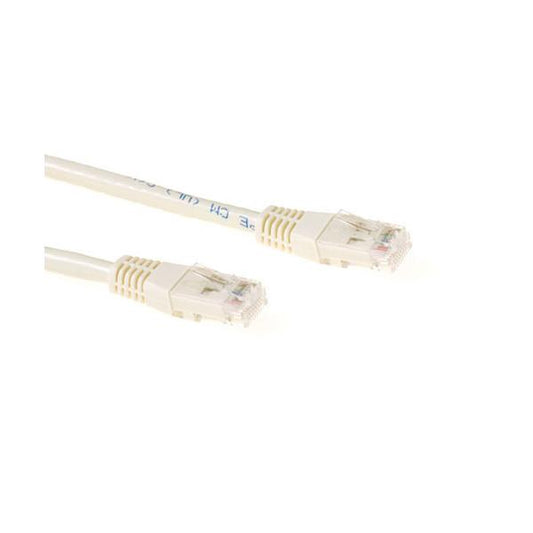 ACT UTP CAT6A 20.0m cavo di rete Avorio 20 m U/UTP (UTP)