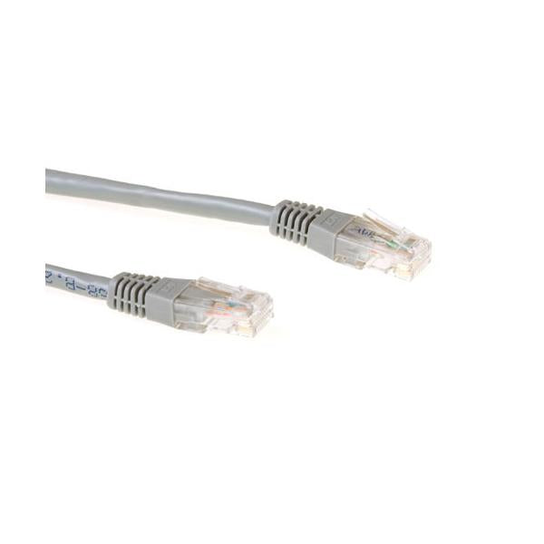 ACT UTP CAT6A 20m cavo di rete Grigio U/UTP (UTP)