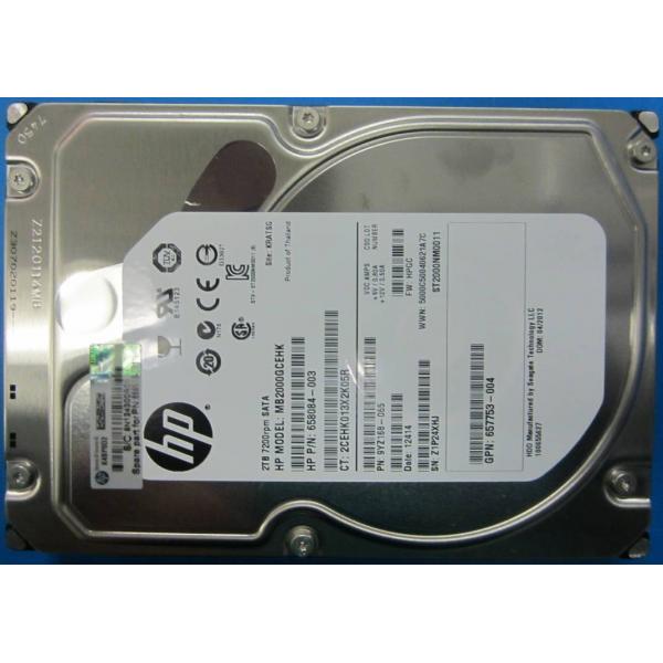 Hewlett Packard Enterprise 2TB non-hot-plug SATA HDD 3.5" 2000 GB