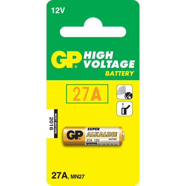 GP Batteries High Voltage 27A Single-use battery Alcalino 12 V