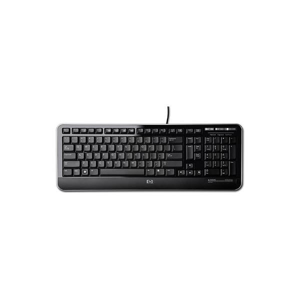HP QY776AA tastiera USB Nero
