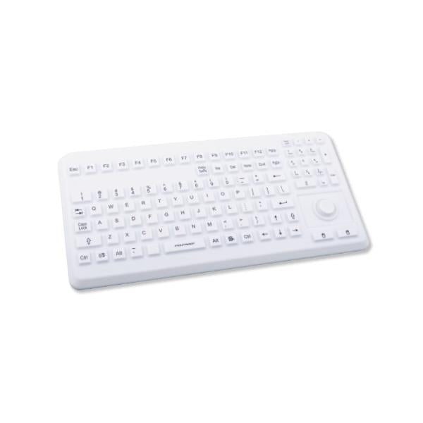 GETT KG17203 tastiera USB QWERTZ Tedesco Grigio
