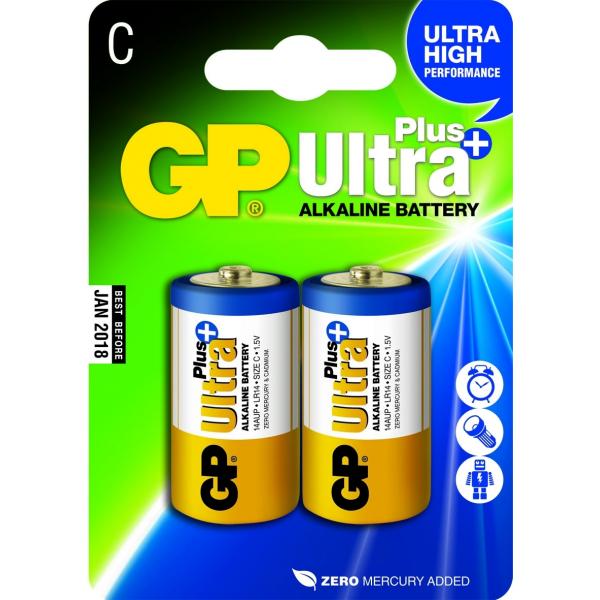 GP Batteries Ultra Plus Alkaline C Batteria monouso Alcalino
