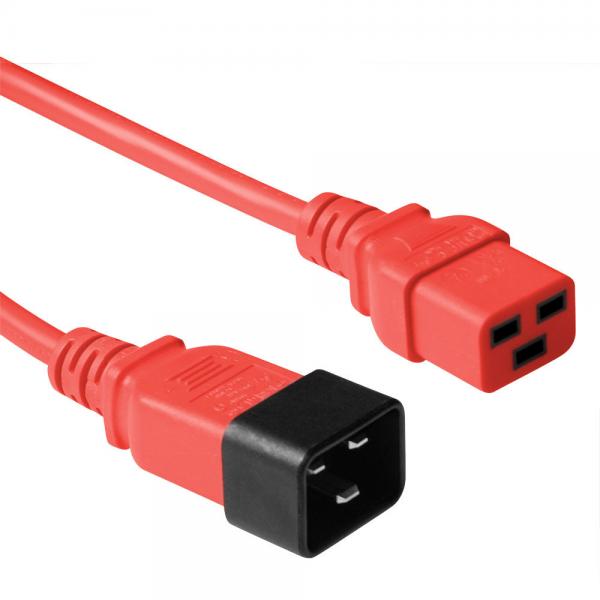 ACT C19 - C20, 0.60m Rosso 0,6 m Accoppiatore C19 Accoppiatore C20