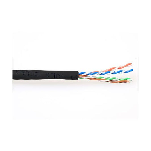 ACT Cat6a, 305m cavo di rete Nero U/UTP (UTP)