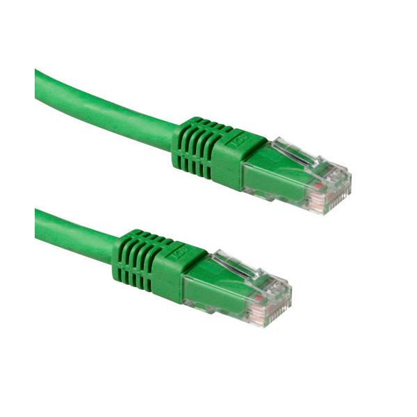 ACT 0.50m Cat6a UTP cavo di rete Verde 0,50 m U/UTP (UTP)