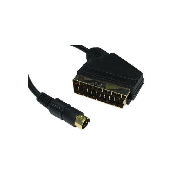 1.5m SCART to SVHS Cable