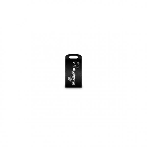 MediaRange MR921 unit flash USB 16 GB USB tipo A 2.0 Nero (MediaRange Nano - USB- Flash- drive -)