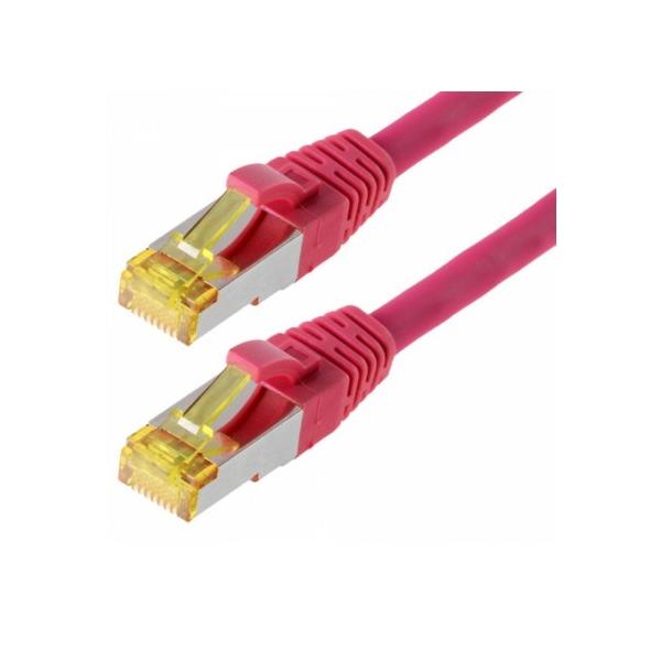 Helos Cat 6a S/FTP 1.5 m cavo di rete Magenta 1,5 m Cat6a S/FTP (S-STP)